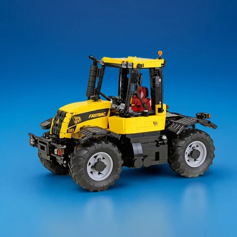 1386pcs MOC JCB Fastrac Creative Advanced Build Model Building Blocks Castle Adventure Technical Street Scene Buildable Toy Gift