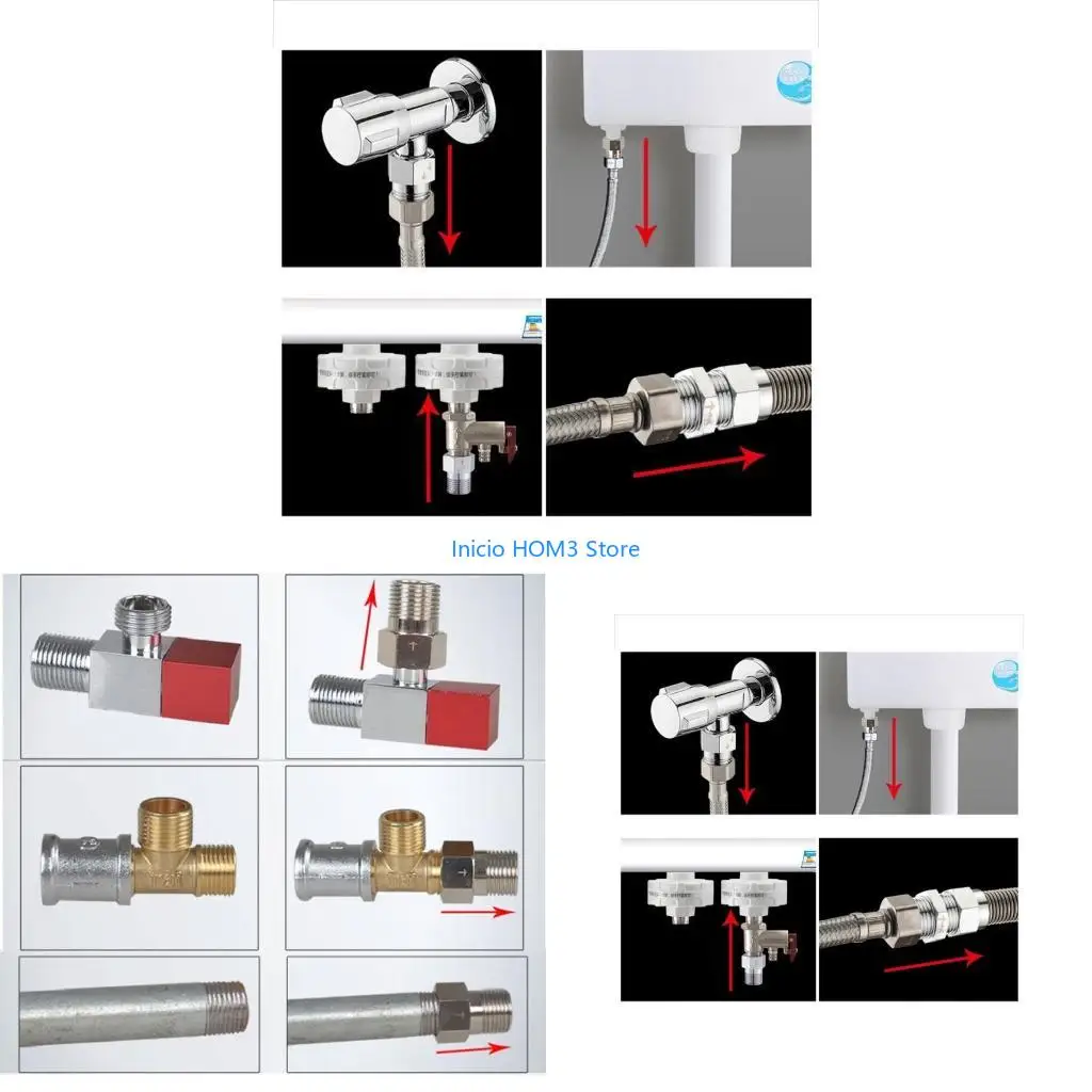 A5YD Way Check for Valve Threaded Check for Valve for Prevent Backflow of Toilet