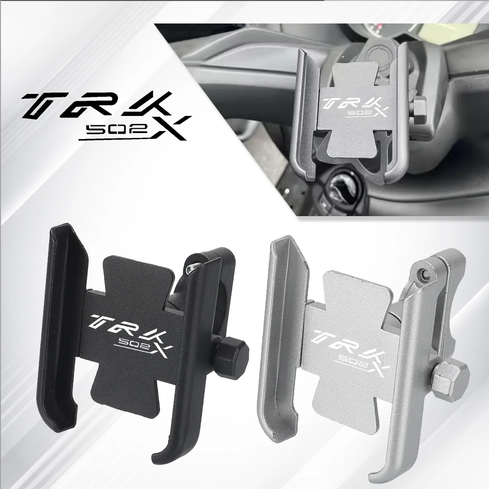 

Motorcycle Accessories Handlebar Mobile Phone Holder GPS Stand Bracket For Benelli TRK502 TRK502X TRK 502 502X 2018-2024 2023