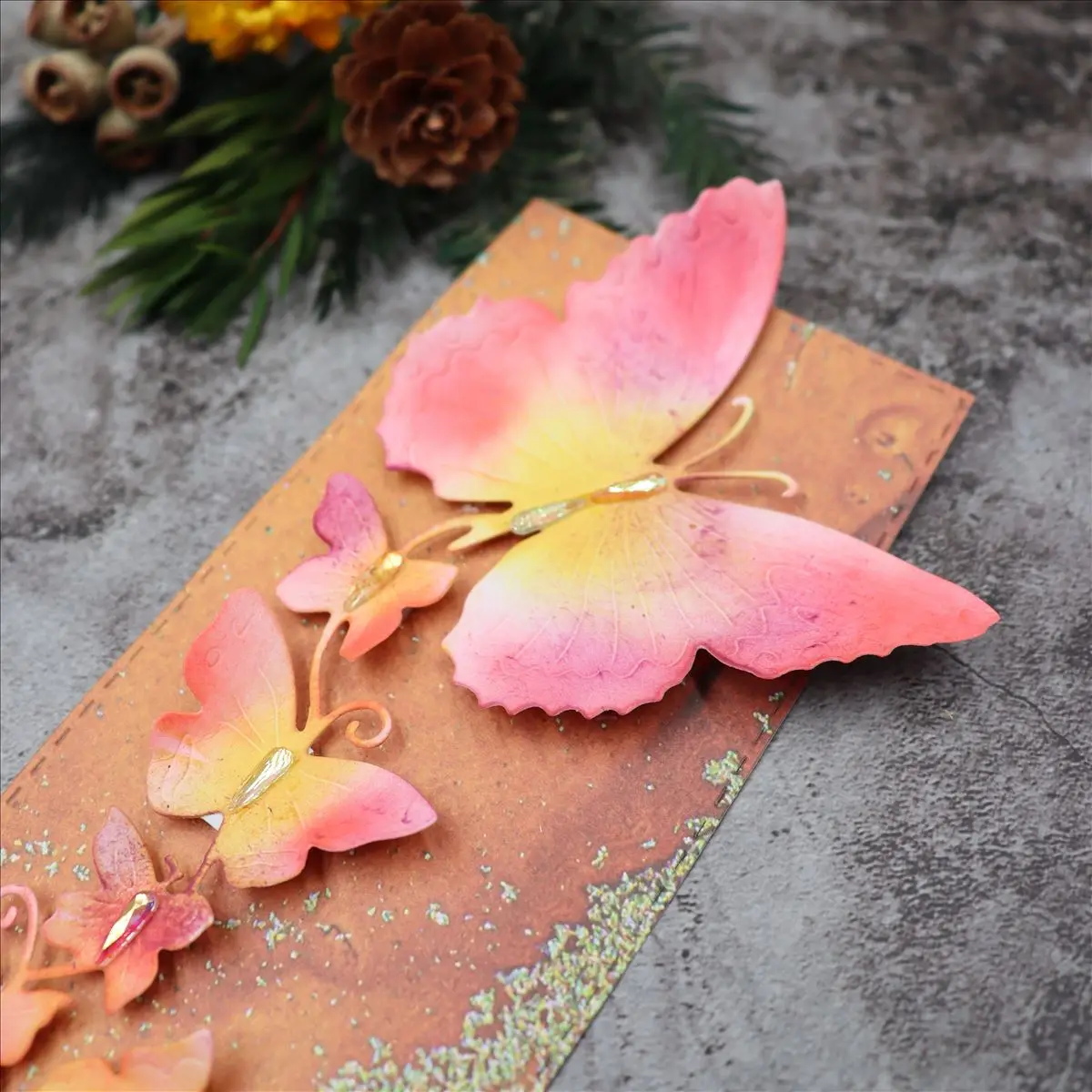 Butterfly Cutting Dies Embossing Handicrafts Mold Scrapbook Paper Craft Knife Mould Blade Punch Stencils Dies