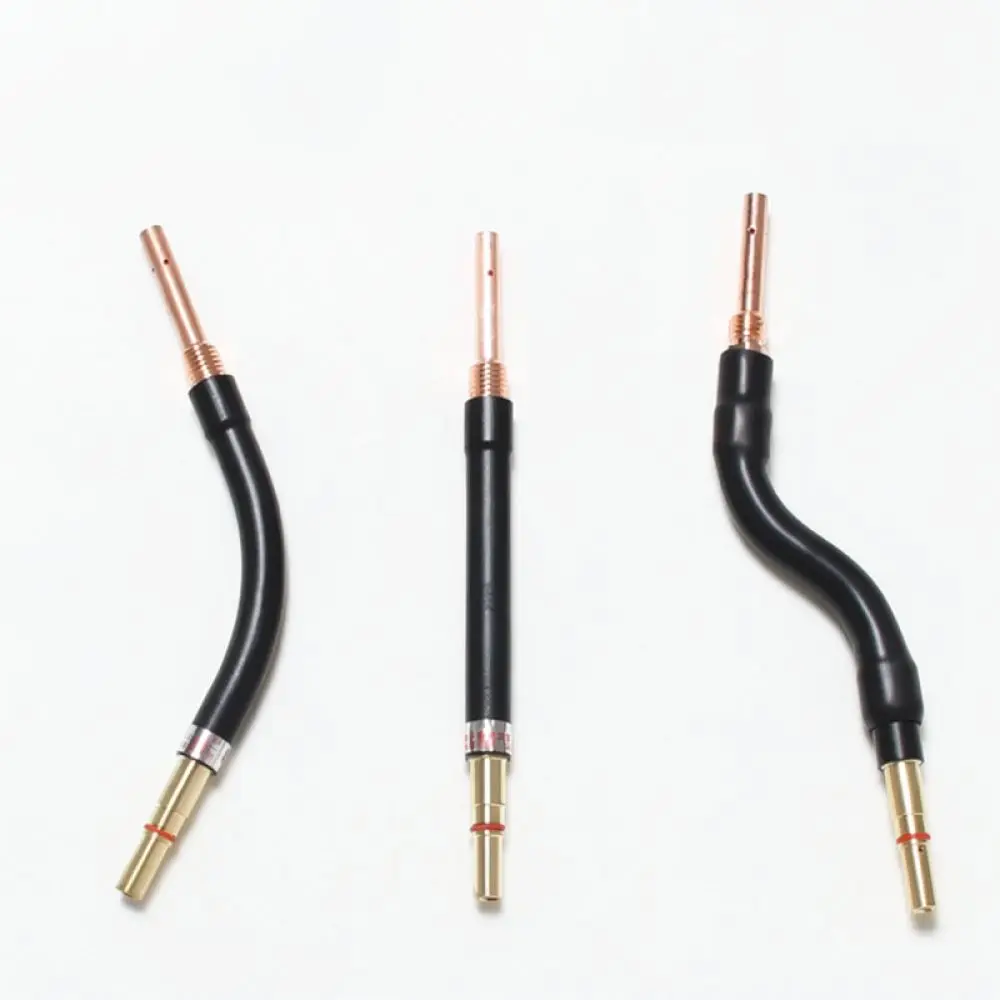 For Panasonic MIG Welding Applicator Spare Parts 200A 350A 500A Copper Swan Neck Gooseneck Tube Metal Welding Maintenance