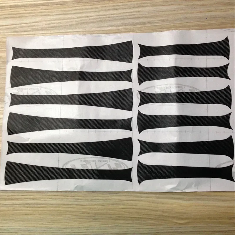 For Mitsubishi Jin Hyun dedicated hub stickers new ASX Jin Hyun modified wheel   fiber car stickers