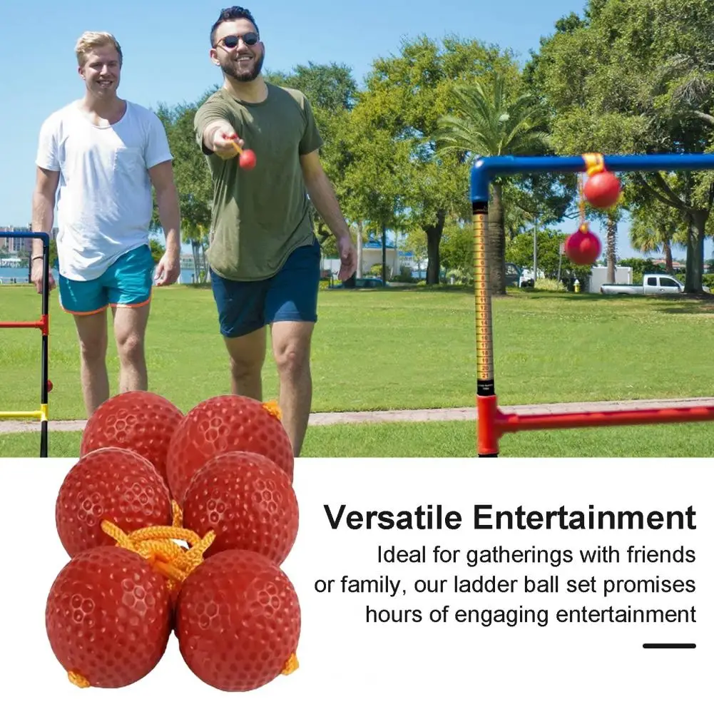 

3 пары 68 см сменных мячей для лестницы, игровые мячи для лестницы, детские шарики для лестницы, сделанные из настоящих мячей для гольфа для наружного газона, двора