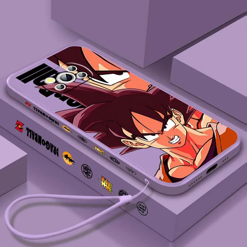 

Goku Majin Buu Hot Dragon Ball Phone Case For Xiaomi Mi Poco X7 X6 X5 X4 X3 M7 M6 M5s M5 M4 M3 F7 F5 F4 Pro 5G Liquid Left Rope