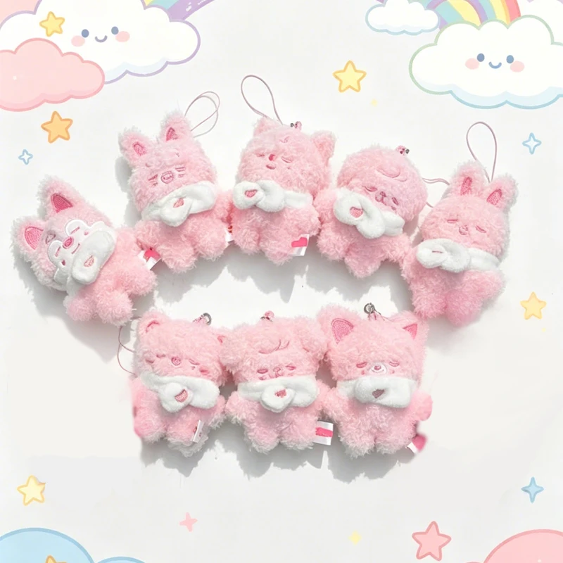 

Staykids SKZ Mini Keychain Pendant Fang Can Li Longfu Felix 5 cm Small Doll Kopo Fan Essential Gift
