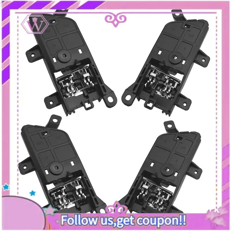 

Latest 4Pcs For Kia Borrego 2007-2015 Car Inside Interior Door Handle Front Rear Left Right 82620-2J000,82610-2J000
