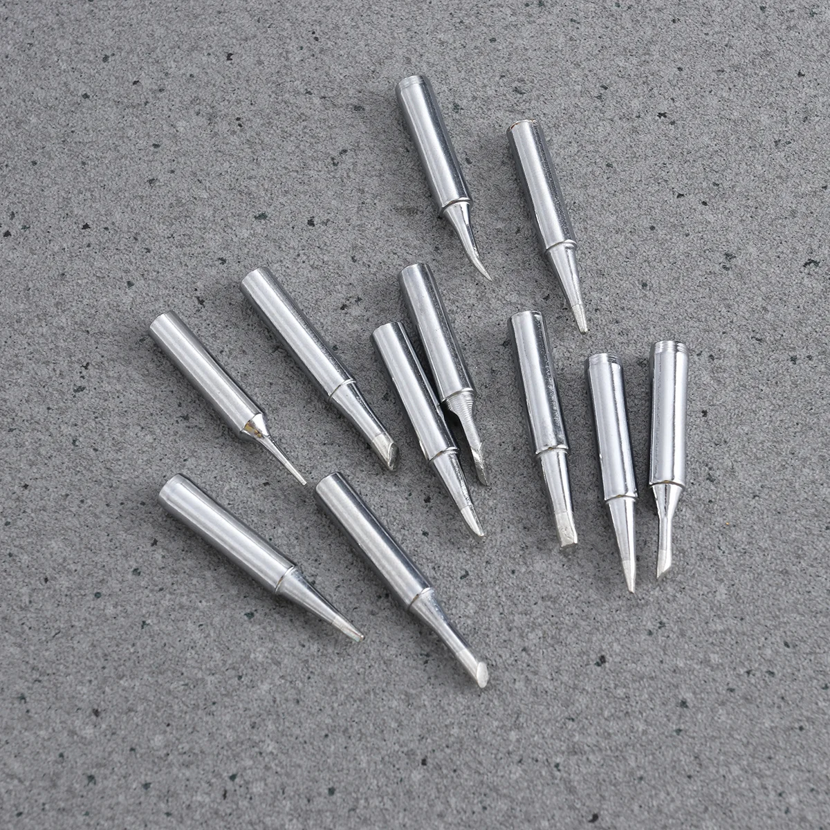 11개 납땜 인두팁 무연 900M 936 933 376 907 913 951 898D 852D+ 아텐 납땜기 교체용