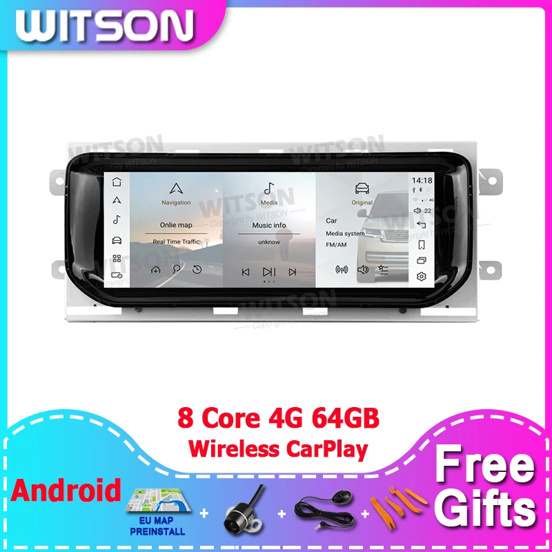 

WITSON 10.25‘’ Car Multimedia For Range Rover Sport 2013 2014 2015 2016 2017 2018 2019 2020 radio Auto Stereo GPS CarPlay Player