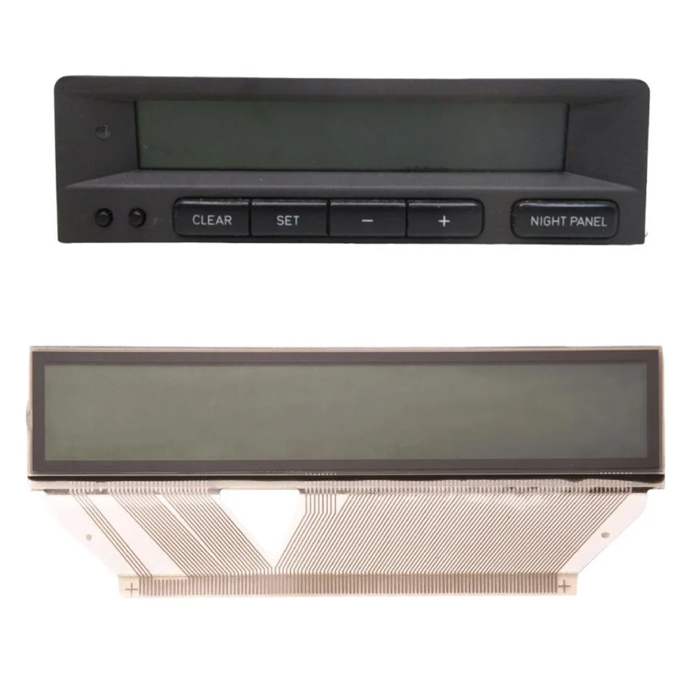 LCD Screen Display Replacement for For SAAB 93 95 Sid1 Sid2 Sid3 Computer Center Enhanced Charging Capabilities