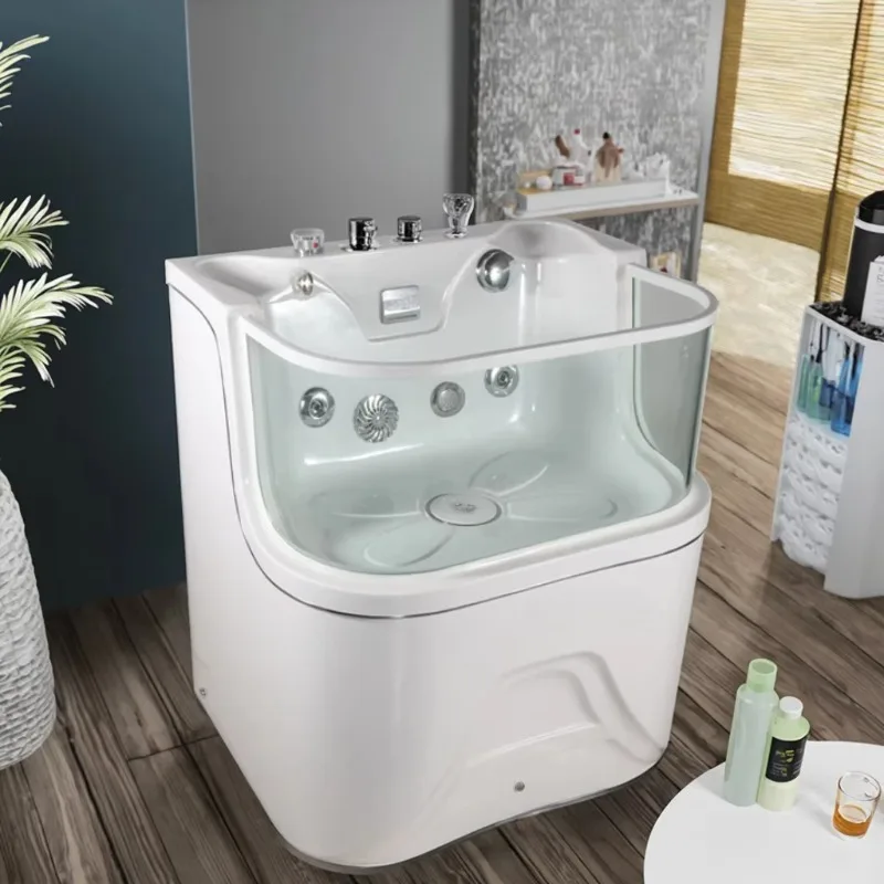 Small Micro Bubble Pet Spa Bathtub for and Dog Washing and Surfing