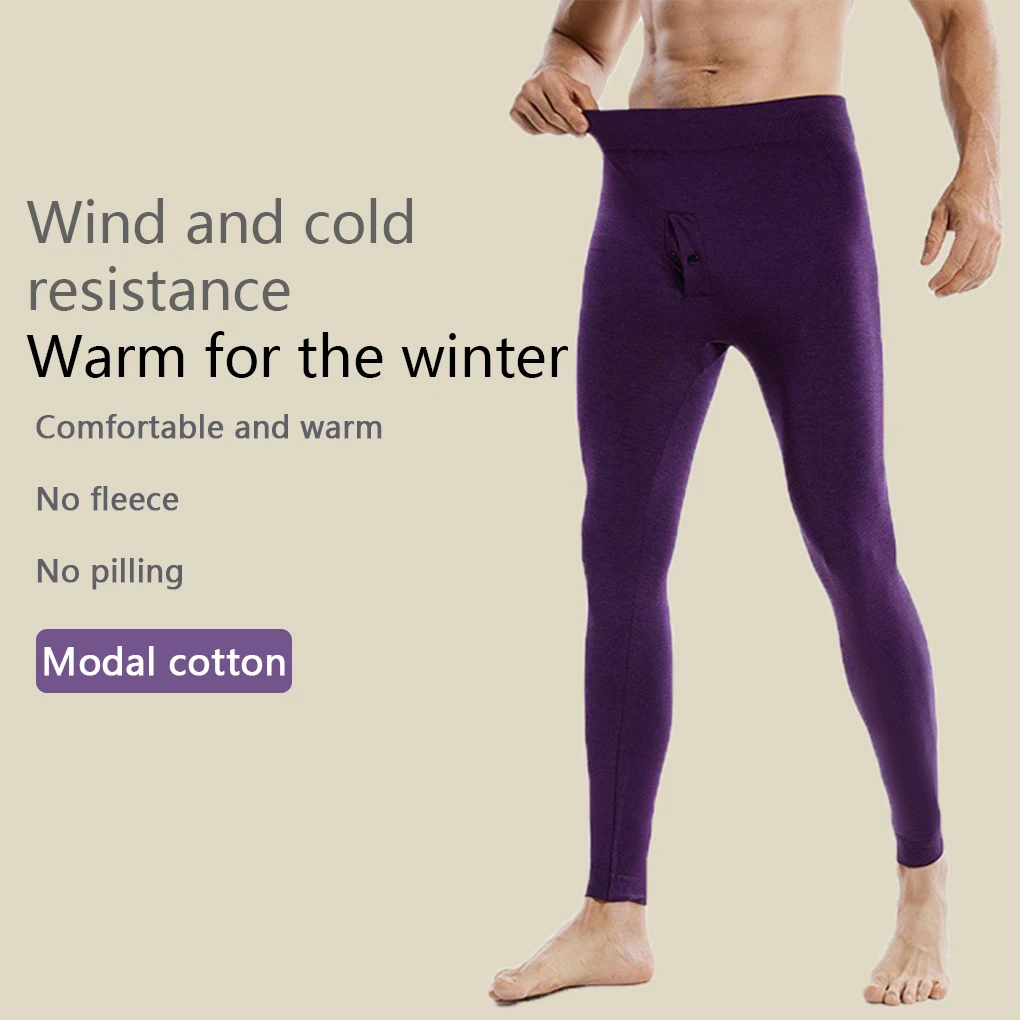 

Thermal Underwear Breathable Skin Friendly Warm Pants Thermos Trousers