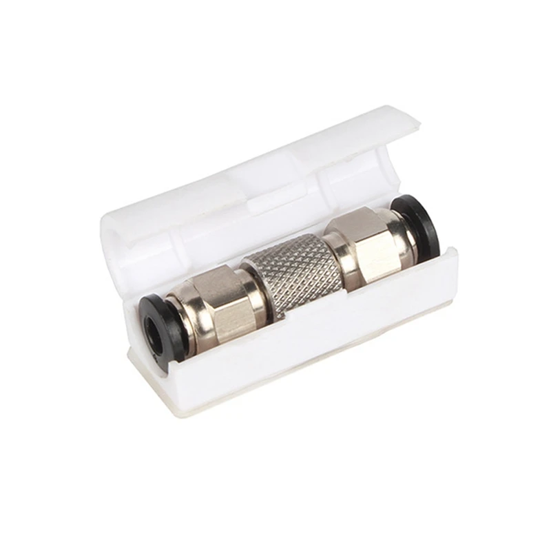 3PCS for X1C P1P P1S 1.75mm Filament Extruder PTFE Tube Straight Through Pneumatic Connector 3D Printer Parts [No.3 Elnic]