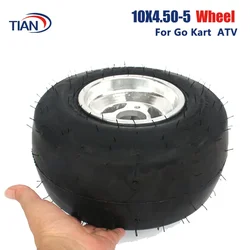 10x4.50-5 Rubber Tyres with Hub Fit for GO KART KARTING ATV UTV Buggy Golf Touring Car