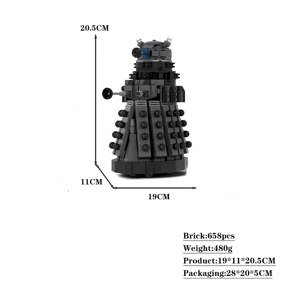 Dr. Wie. 4. 11.13 Doctor Doctor Cyberman Robot Film Actie Karakter Dalek Robot Doctor Bouwsteen Tijdmachine Beeldje