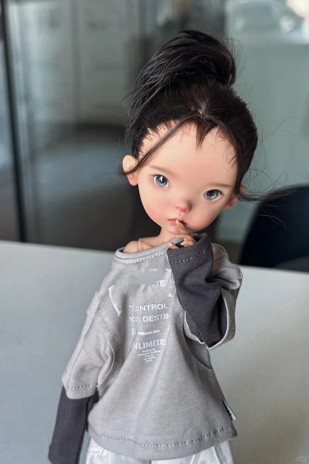 

Новая кукла BJD 1/6, 26 см, Bailu Doudou, девочка, из полимерной смолы, художественная модель, высококачественная игрушка, подарок, DIY, с возможностью нанесения макияжа.