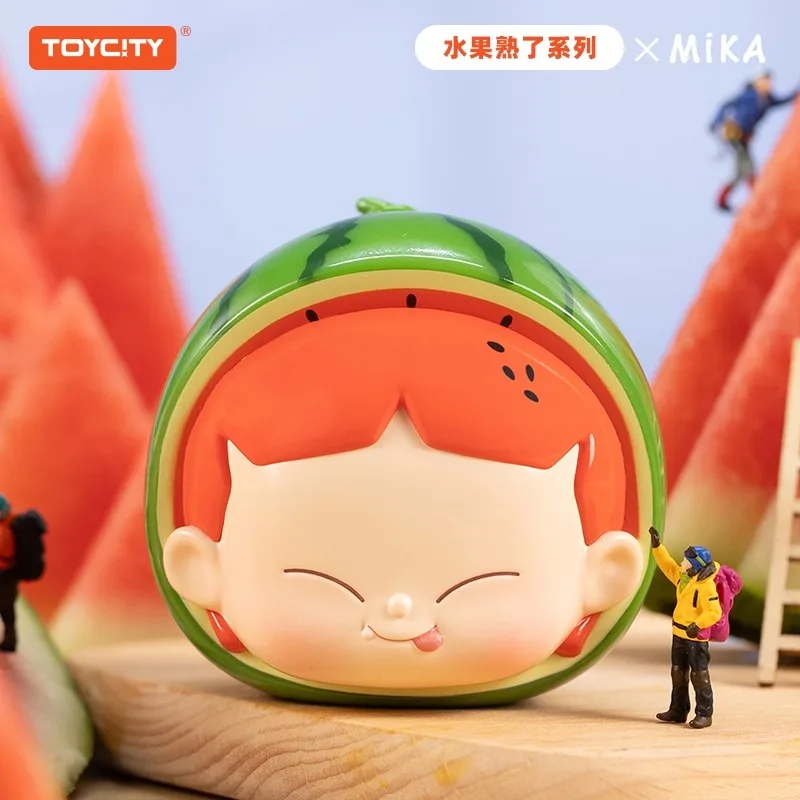 MIKA "Fruit Is Ripe" Serie Scatola Cieca Toycity Originale PVC Action Figure Collezione Giocattoli Decorazione Scatola Mistero Casuale Regalo per Bambini