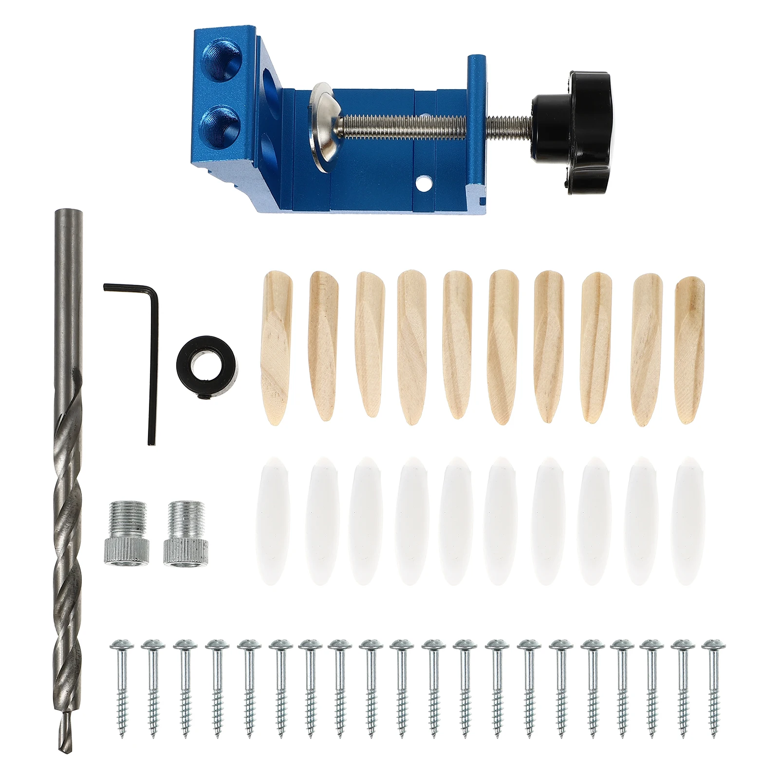 

Aluminum Alloy Oblique Hole Locators Durable Anti Rust Adjustable Drill Bit Suitable for Wood DIY Projects Carpentry Locator