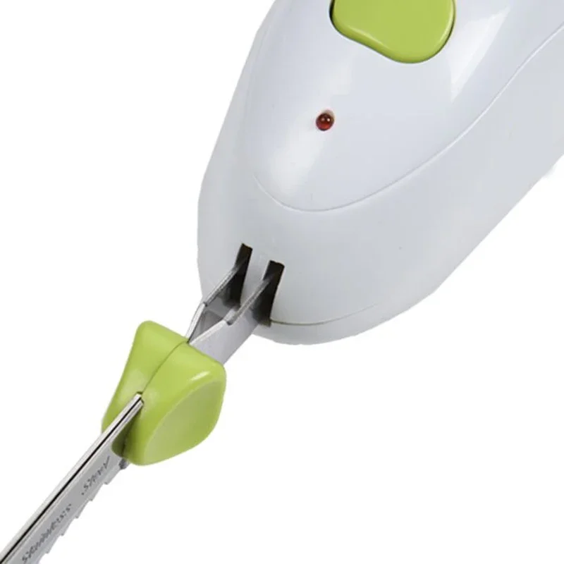 Haushalt elektrische brot messer sandwich zahn messer kuchen schneider edelstahl lebensmittel toast elektrische säge