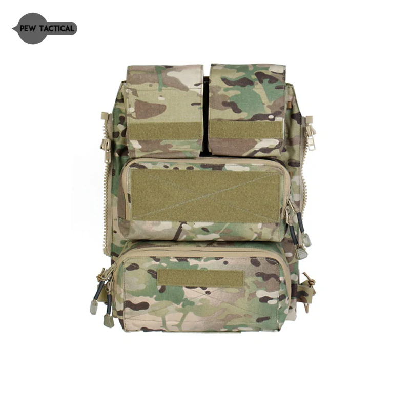 

PEW TACTICAL Панель на молнии 2.0 Сумка для аксессуаров для жилета JPC SPC AVS Vest с чехлом для журналов