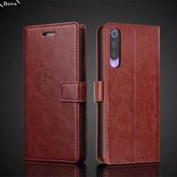 Mi9 Card Holder Pu Leather Cover Case for Xiaomi Mi 9 SE Mi9 Pro lite Flip Cover Retro Wallet Fitted Case Business Fundas Coque