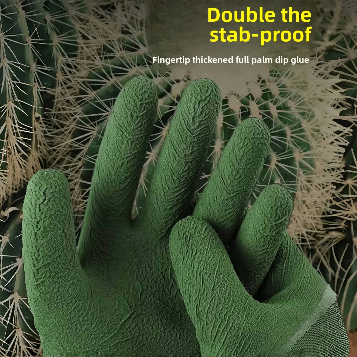 

Professional Gardeners Thorn-Proof Gloves Waterproof Puncture-Resistant for Rose Pruning Chestnut Harvesting Planting Gloves