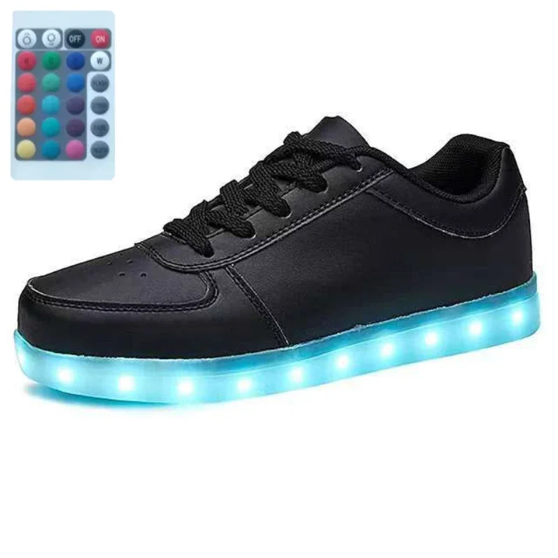 Size 30-46 LED Shoes for Kids Boys Girls Luminous Sneakers with Lights Glowing Led Slippers for Children & Adult Feminino Tenis