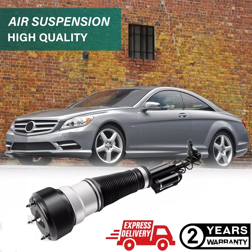 Front Left Air Suspension Strut For 4Matic Mercedes W221 S500 S550 CL500 CL550