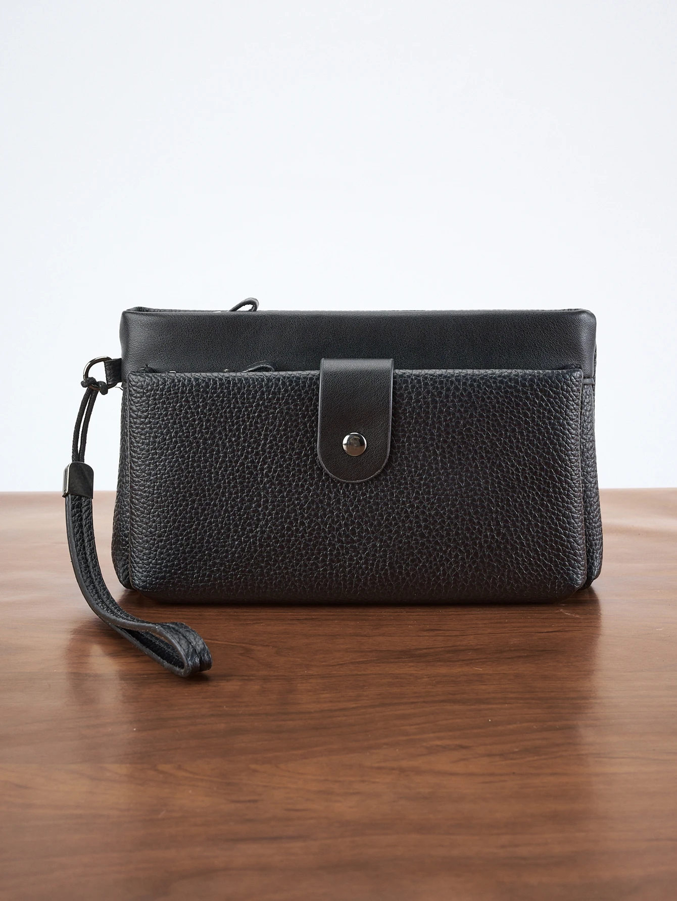 

Stylish Casual Simplistic Commute Clutch Bag - Fashionable Business Portable Large Capacity Multi-functional Travel Handbag