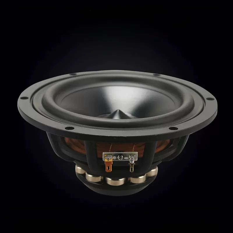 B-1018 4/5.5/6.5 Inch Mid Bass Speaker Neodymium Magnetic Aluminum Basin 35 Core 60-120W 8Ohm 1PCS