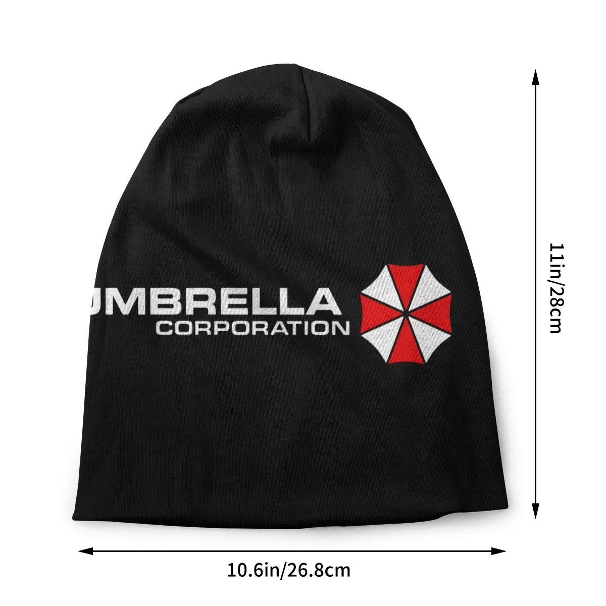 Umbrella Corporation Skullies Beanies Hat Vintage Autumn Winter Outdoor Unisex Caps Adult Spring Warm Dual-use Bonnet Knit Hat