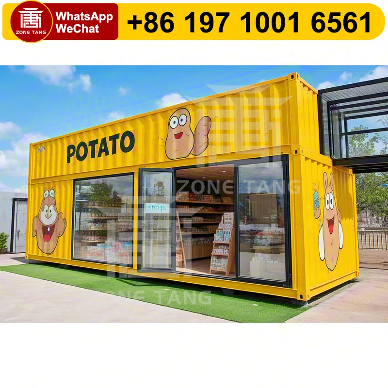 

Outdoor Garden House Prefab Container Cheap Tiny Houses High Quality Prefabricated Holiday Home Factory Price 20/40FT Hot Sale