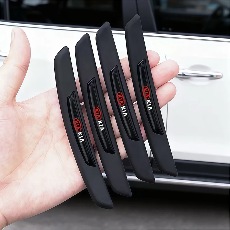 

4 шт., противоударная полоса для двери автомобиля, защитная наклейка для кузова для Kia Sportage Seltos Carnival Sorento Ceed Rio Borrego Forte