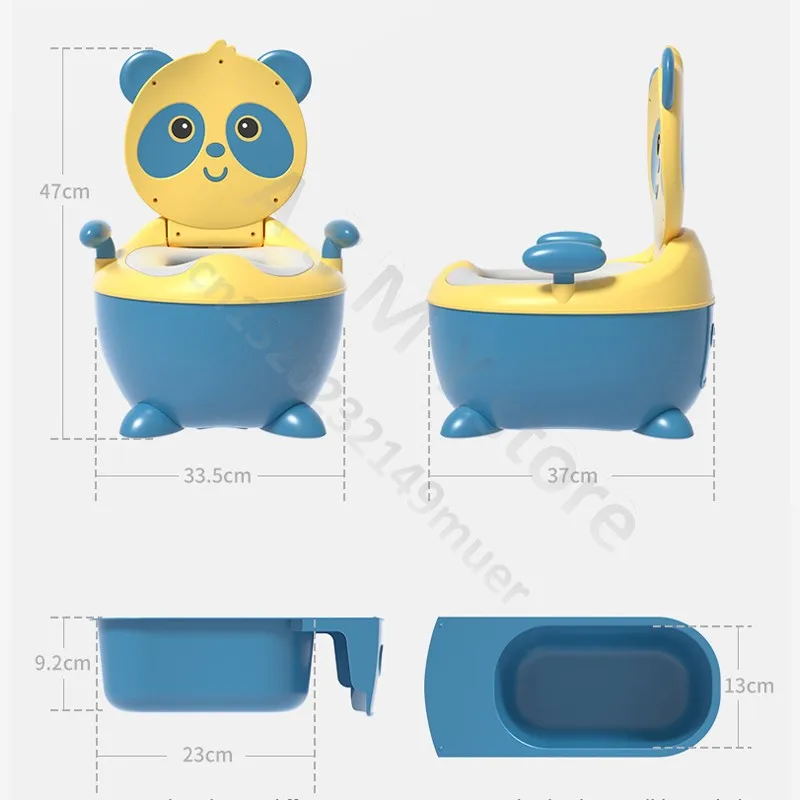 قعادة أطفال لعمر 1-7 سنوات/مقعد أطفال على شكل لطيف سهل التنظيف قعادة أطفال/مقعد مدرب آمن للأولاد والبنات #5