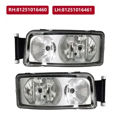 1PCS For Truck MAN TGX/TGS/TGL Series E APPROVE 81251016460 81251016461 Head Lamp