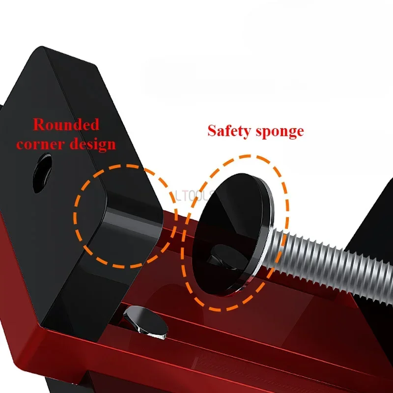 Imagem -04 - Porta Escondida Instalação Clamp Montagem Jig Precisão Carpintaria Framework Braço de Suporte Faça Você Mesmo Mini Clip Tool Armários de Chão