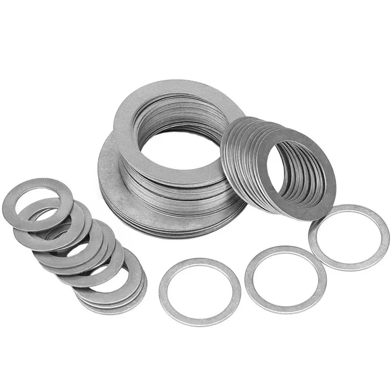 20pcs M9 to M40 DIN988 304 Stainless Steel Ultra Thin Flat Washer Adjusting Ultrathin Shim Plain Gasket Thick 0.1 0.2 0.3 0.5mm