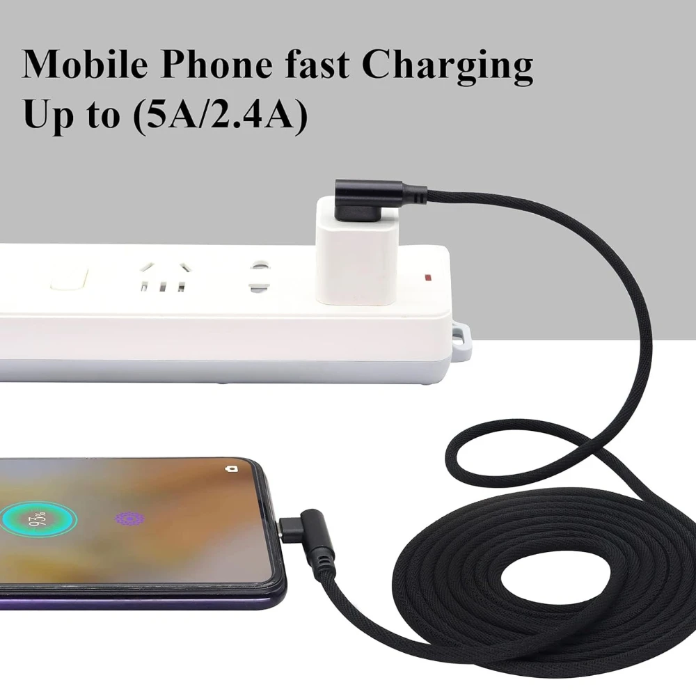 Micro USB-kabel Snelle USB-oplaadkabel voor Redmi 12C 9A 10A Micro USB-datakabel voor vivo Y30 Y50t Y70t Mobiele telefoonsnoer Draad