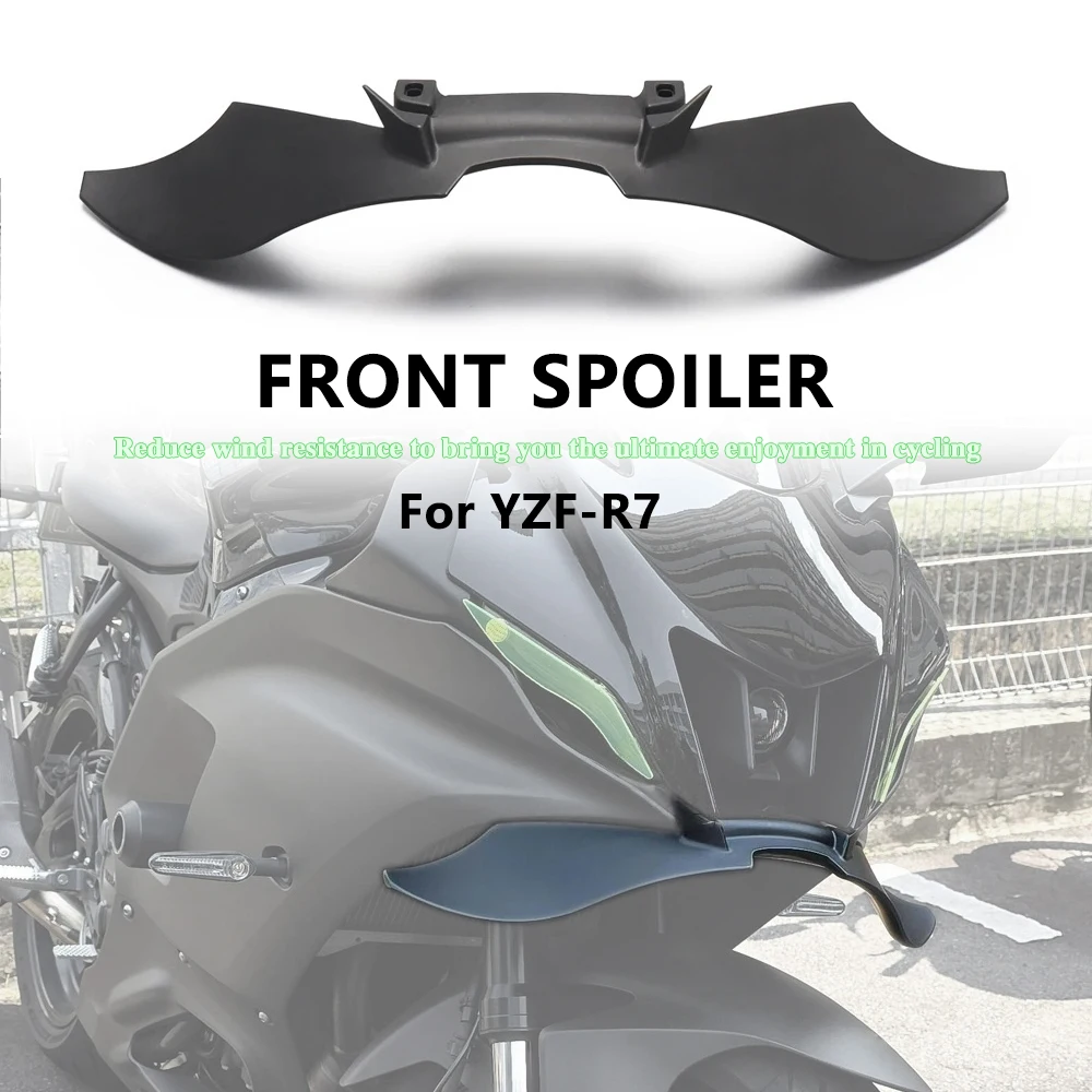 

New Motorcycle Accessories Front Spoiler For Yamaha YZFR7 YZF R7 YZF-R7 Pneumatic wing Front fairing Underwing fairing protector