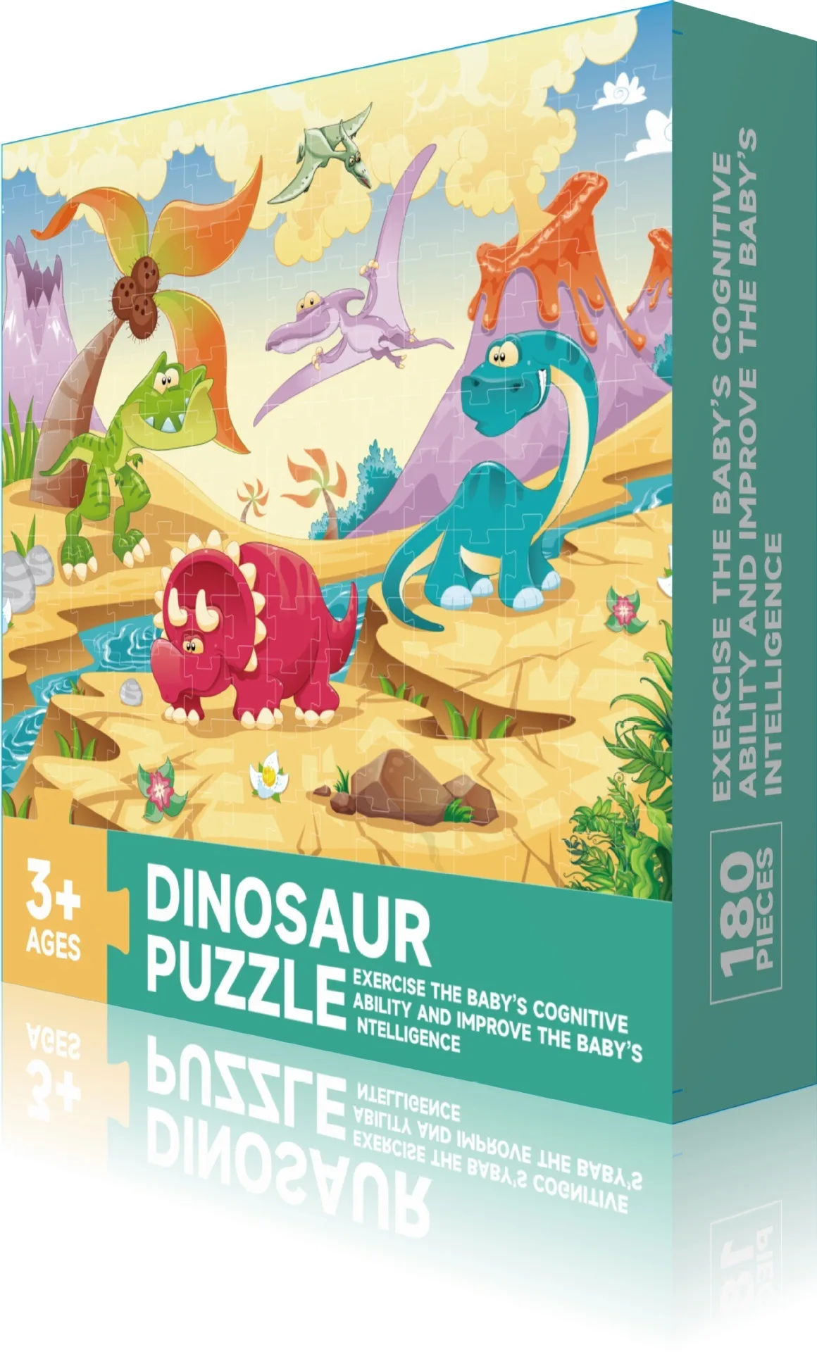 

180 pcs children's puzzle educational toy for 3-6 years old early education cognitive puzzle DIY intelligence development