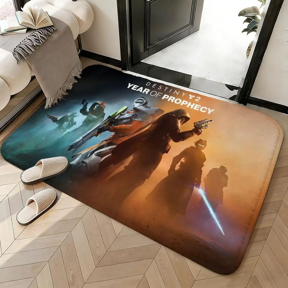 Soft Absorbent Non-Slip Rug Game Destiny 2 Floor Mat Home Decor Doormat Bedroom Floor Mat Shower Carpet
