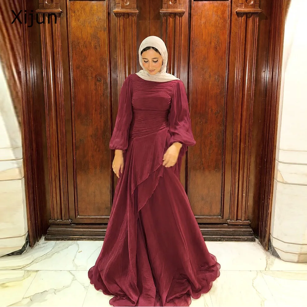 abiti-da-sera-xijun-modesti-in-chiffon-bordeaux-con-ruches-linea-ad-a-maniche-lunghe-abiti-da-ballo-plissettati-abiti-da-ballo-musulmani-personalizzabili