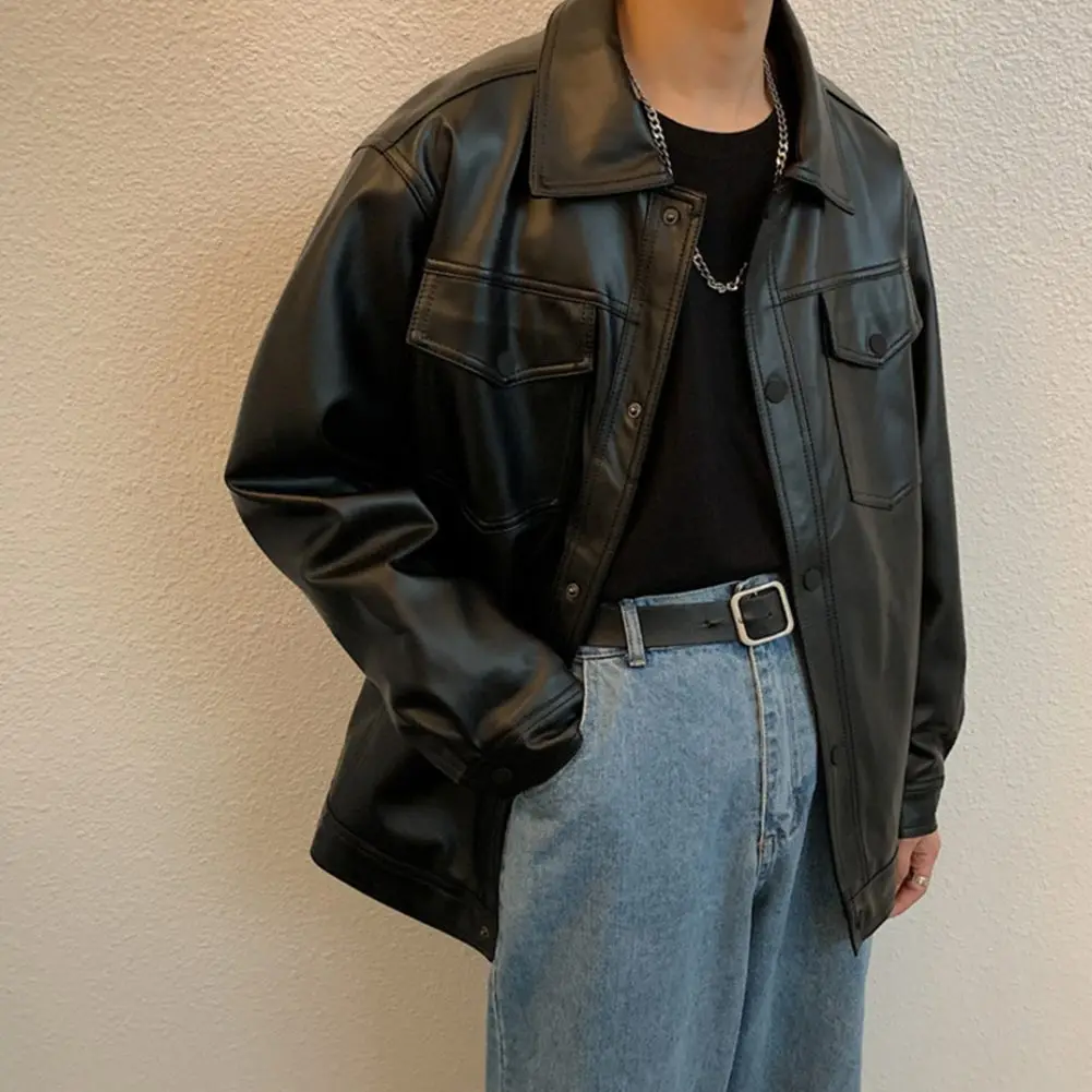 

Мужское мотоциклетное пальто M XL, повседневная мужская верхняя одежда, мужская повседневная мужская верхняя одежда, обычная длина одежды