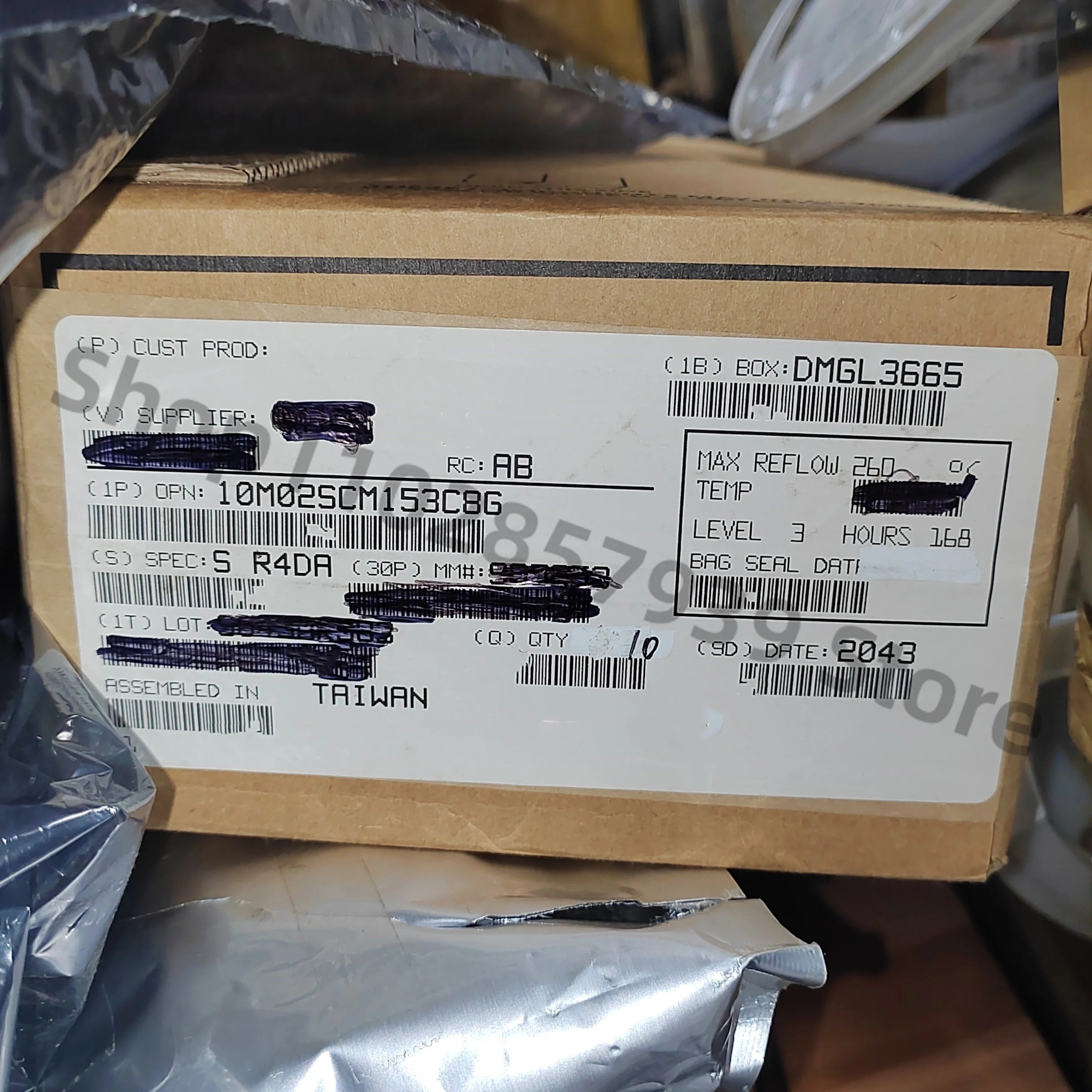 

10M02SCM153C8G BGA оригинальный и аутентичный, бесплатная доставка 1 шт./лот