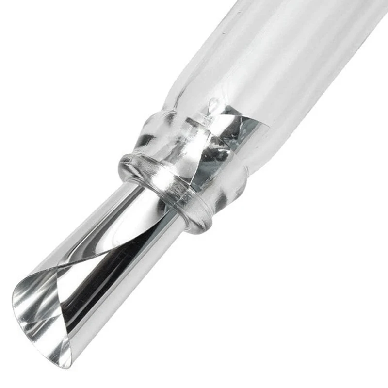 シルバーワイン注ぎディスク、ドリッププルーフドリップ、注ぎ口、薄いスライス、ワイン注ぎ口、注ぎ口、3インチ、150個