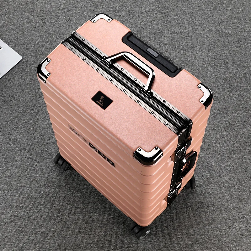 

Tide Travel Luggage Aluminum Frame pull rod trolley suitcase carry-on 20 students 24/28 inch large capacity password box