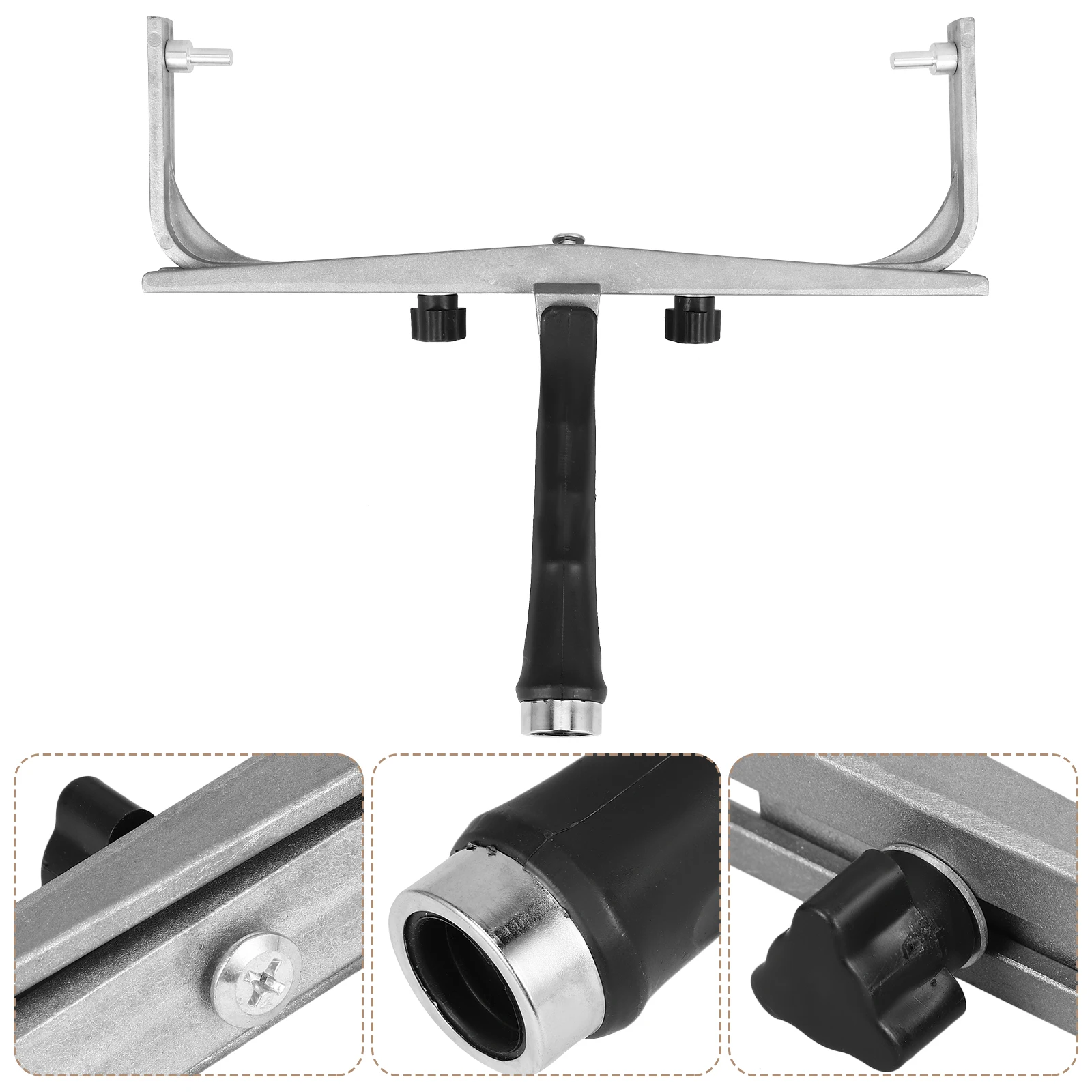 

Aluminum Alloy Adjustable Paint Roller Holder Sturdy Wall Ceiling Frame Lightweight Durable Easy Assembly For Painting Tools