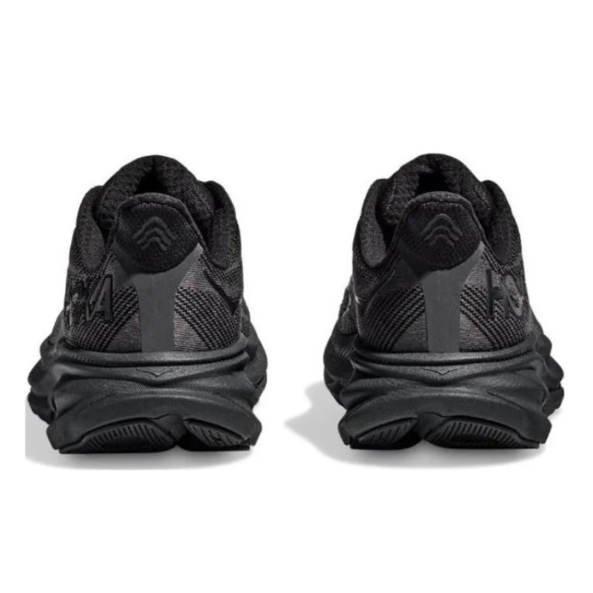 Hoka One One Clifton 9 Triple Black خفيف الوزن للمشي حذاء رياضي كاجوال للمدربين أحذية رياضية للنساء والرجال