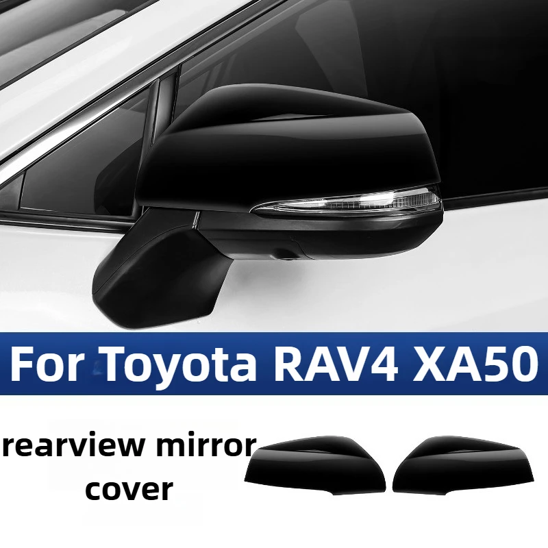 

Rearview Mirror Cover For Toyota RAV4 XA50 Accessories 2026/2025 Premium ABS Material Scratch-Resistant Sun-Proof 2020-2024