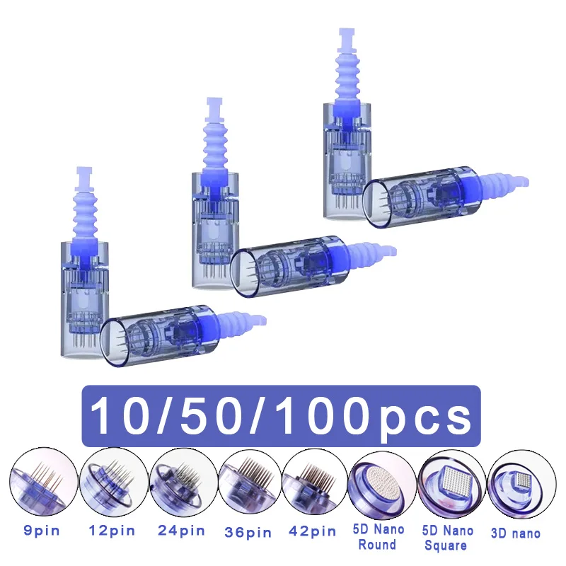 10-50-100-unidades-dr-caneta-a6-cartucho-de-agulha-drpen-a1-m5-m7-n2-e30-a10-derma-caneta-microagulhamento-baioneta-agulhas-9-12-36-42-pinos-nano