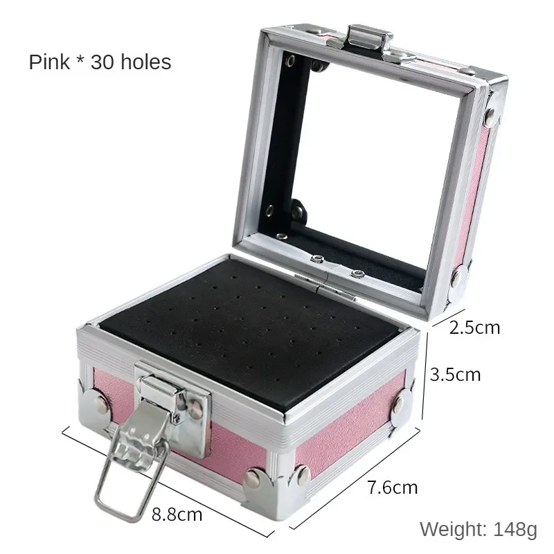 مسمار الحفر طحن بت صندوق حامل مسمار آلة الحفر بت حامل طحن رؤساء صندوق تخزين مسمار الفن البولندية رؤساء المنظمون